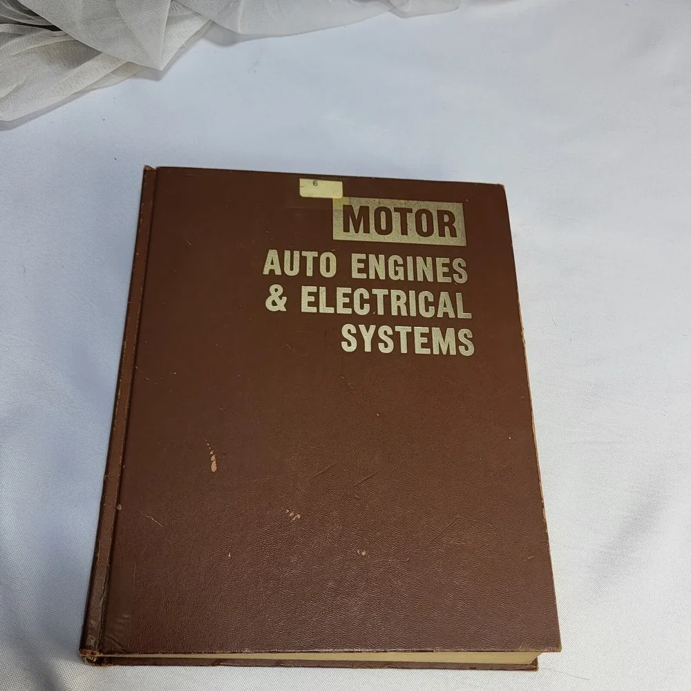 MOTOR Auto Engines and Electrical Systems Repair Manual 8th Ed. 1976 Ex Libris